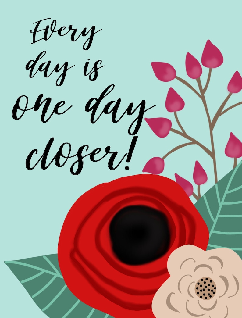One Day Closer Postcard Pack