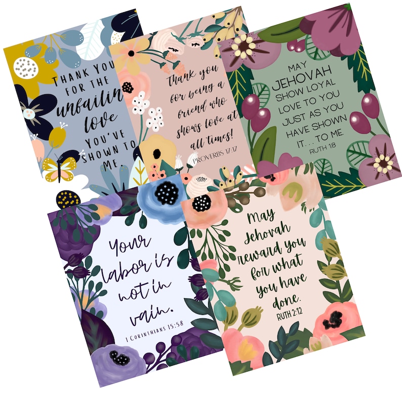 Thank You Cards Variety Pack Etsy