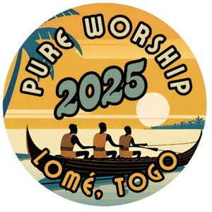 Lomé, Togo Retro JW Special Convention 2025 Gifts Pins Magnets Keepsakes