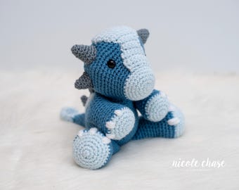 Crochet Pattern PDF Download | Ankylosaurus Crochet Pattern, Amigurumi Dinosaur