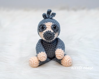 Crochet Pattern PDF Download | Sloth Crochet Pattern, Amigurumi Sloth, Crochet Sloth, Sid the Sloth