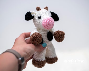 Crochet Pattern PDF Download Cow Crochet Pattern, Small Cow