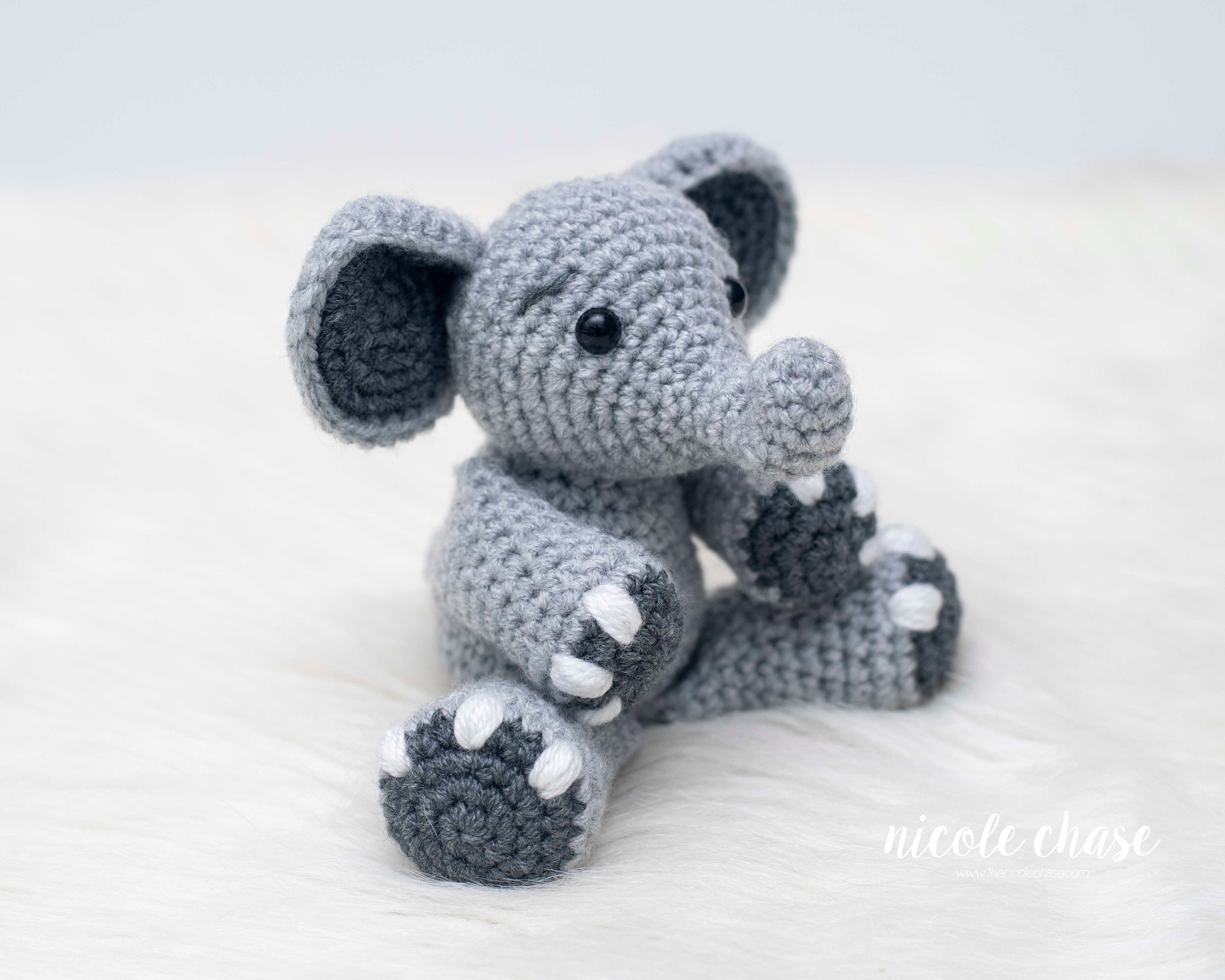 40 Elephant Crochet Patterns for Amigurumi, Plushies, Loveys, and Nursery Decor 39 Download Elephant Crochet