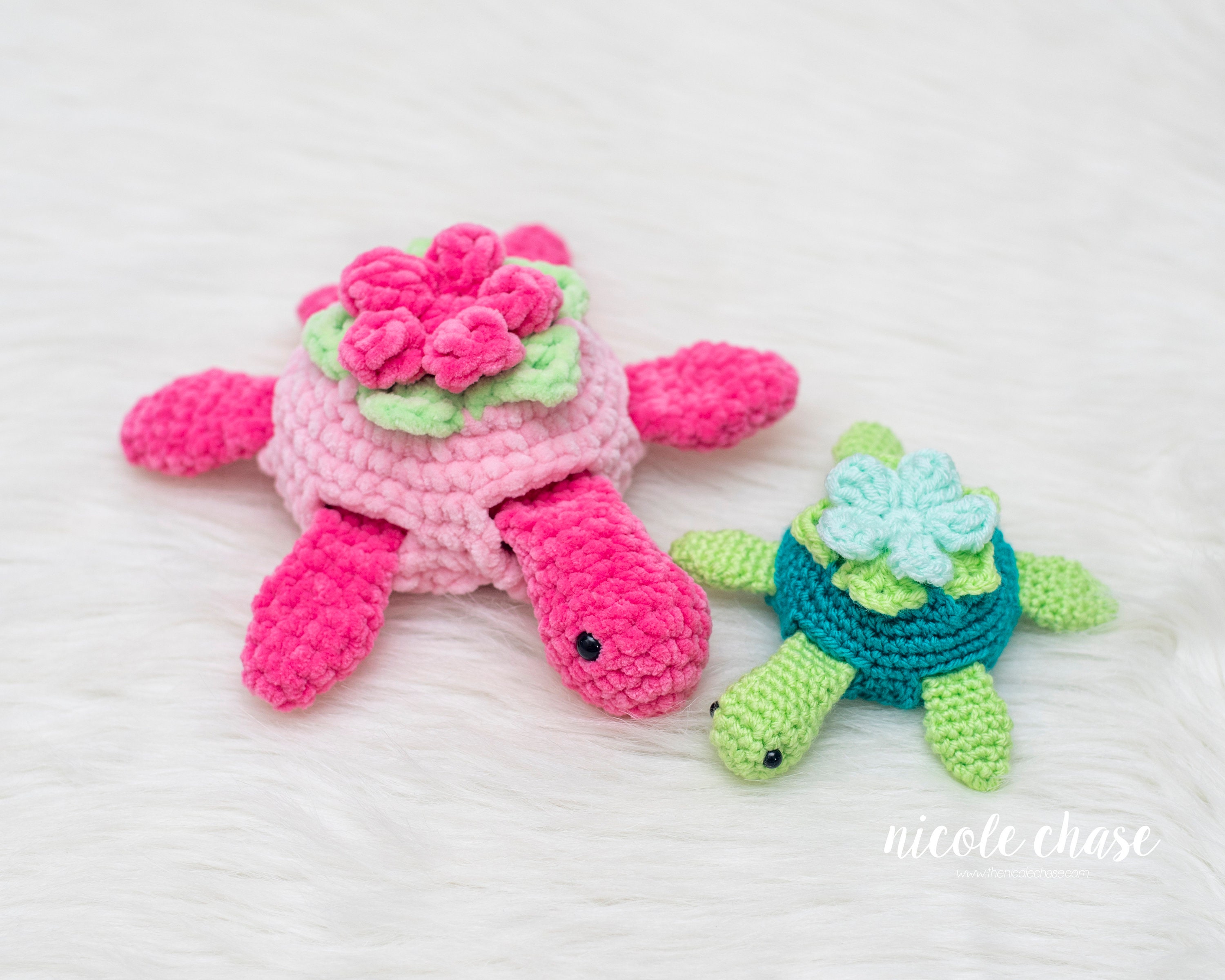 Crochet Pattern PDF Download | No Sew Amigurumi Turtle, Sea Turtle ...