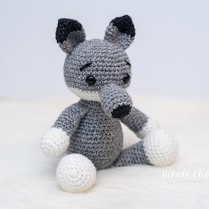 Pobierz wzór szydełkowy PDF | Wzór szydełkowy wilka, Wzór szydełkowy lisa, Amigurumi wilka, Wzór szydełkowy dla początkujących