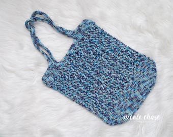 Crochet Pattern PDF Download | Crochet Tote Bag Pattern, Easy Market Bag, Cotton Tote