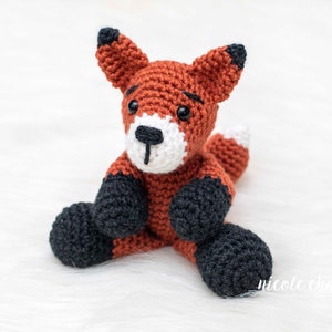 Crochet Pattern PDF Download | Fox Crochet Pattern, Amigurumi Fox, Felix the Fox