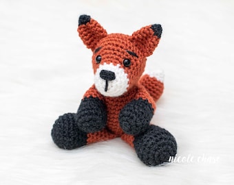 Crochet Pattern PDF Download | Fox Crochet Pattern, Amigurumi Fox, Felix the Fox