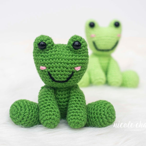 Crochet Pattern PDF Download | Frog Crochet Pattern, Amigurumi Frog Crochet Pattern, Frog Amigurumi