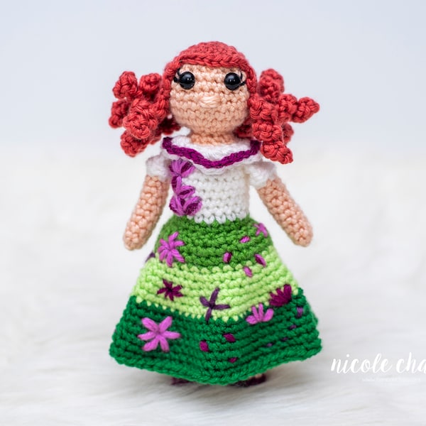 Pobierz wzór na szydełko w formacie PDF | Lalka szydełkowa, Wzór na lalkę amigurumi, Lalka Olivia