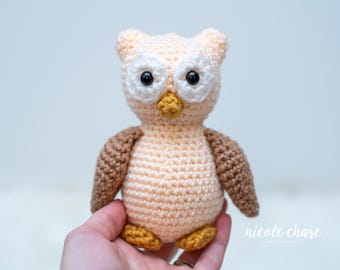 Crochet Pattern PDF Download | Owl Crochet Pattern, Amigurumi Owl