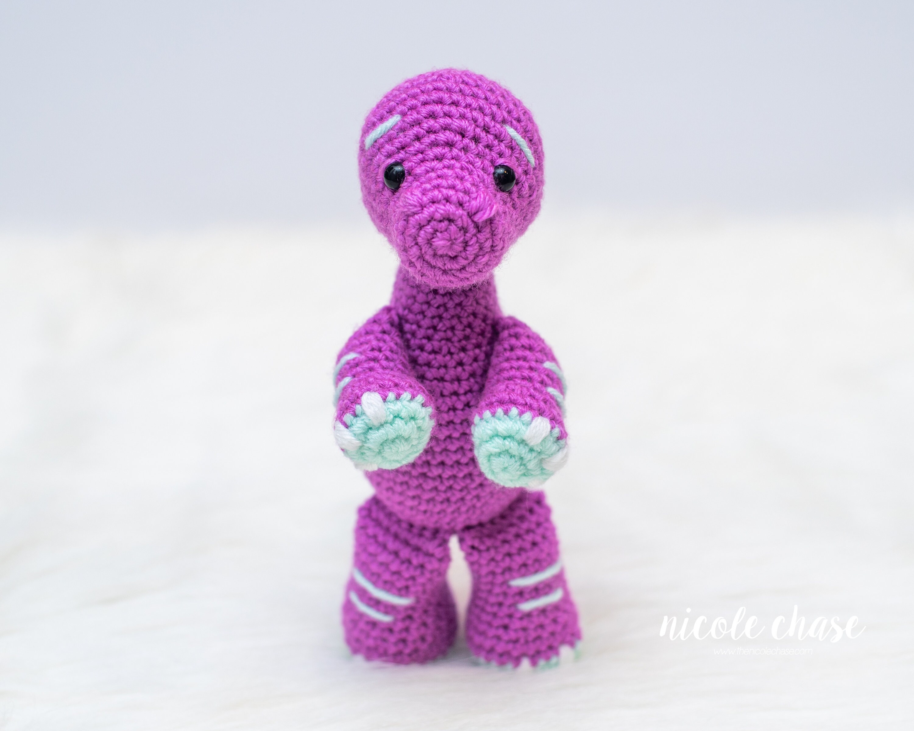 Crochet Pattern PDF Download Small Dinosaur Crochet Pattern Etsy