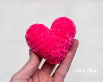 Crochet Pattern PDF Download | Valentine Heart, Heart Crochet Pattern