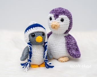 Crochet Pattern PDF Download | Penguin Crochet Pattern, Crochet Penguin Pattern, Penguin Amigurumi Pattern, Piper the Penguin