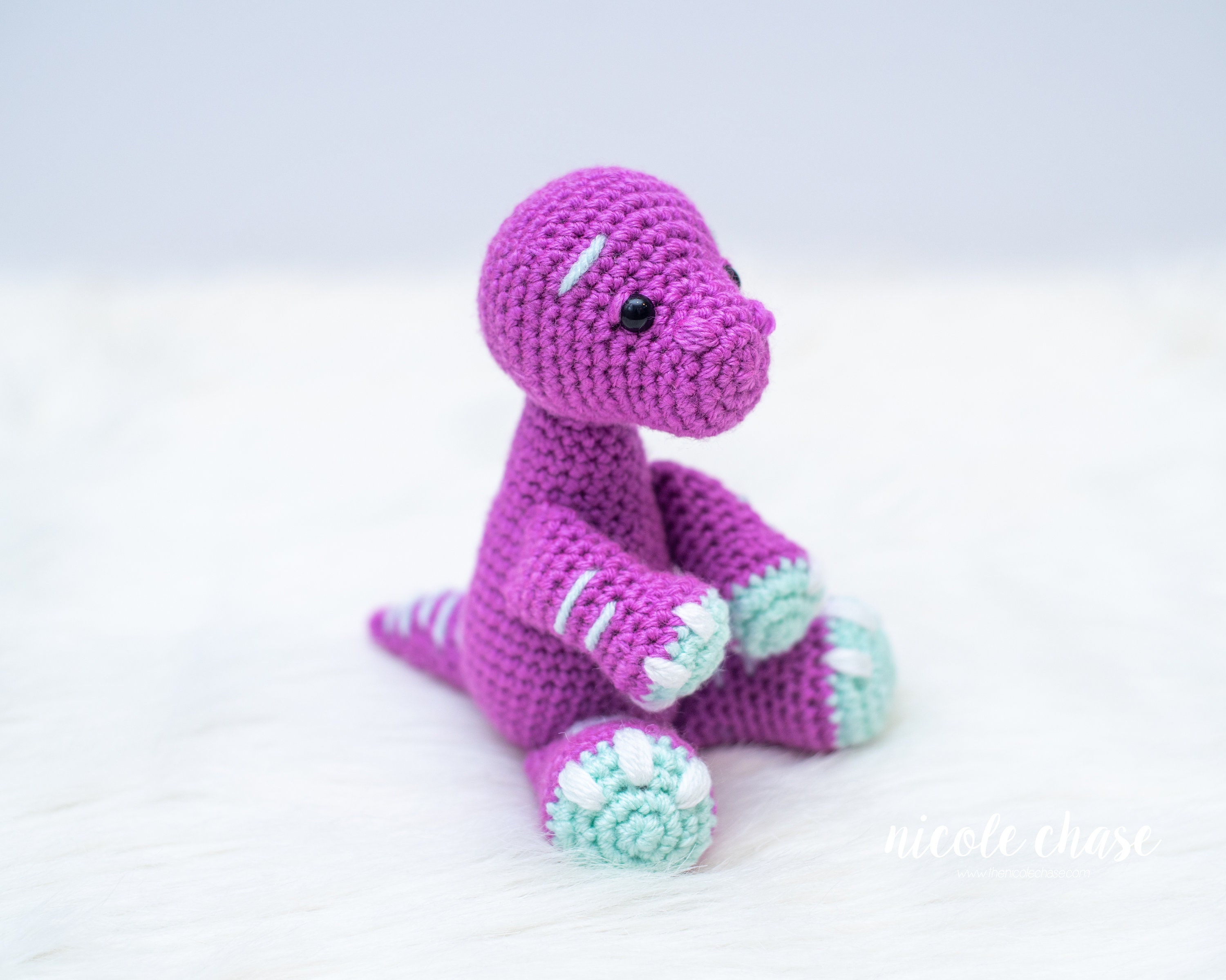 Crochet Pattern PDF Download Small Dinosaur Crochet Pattern Etsy
