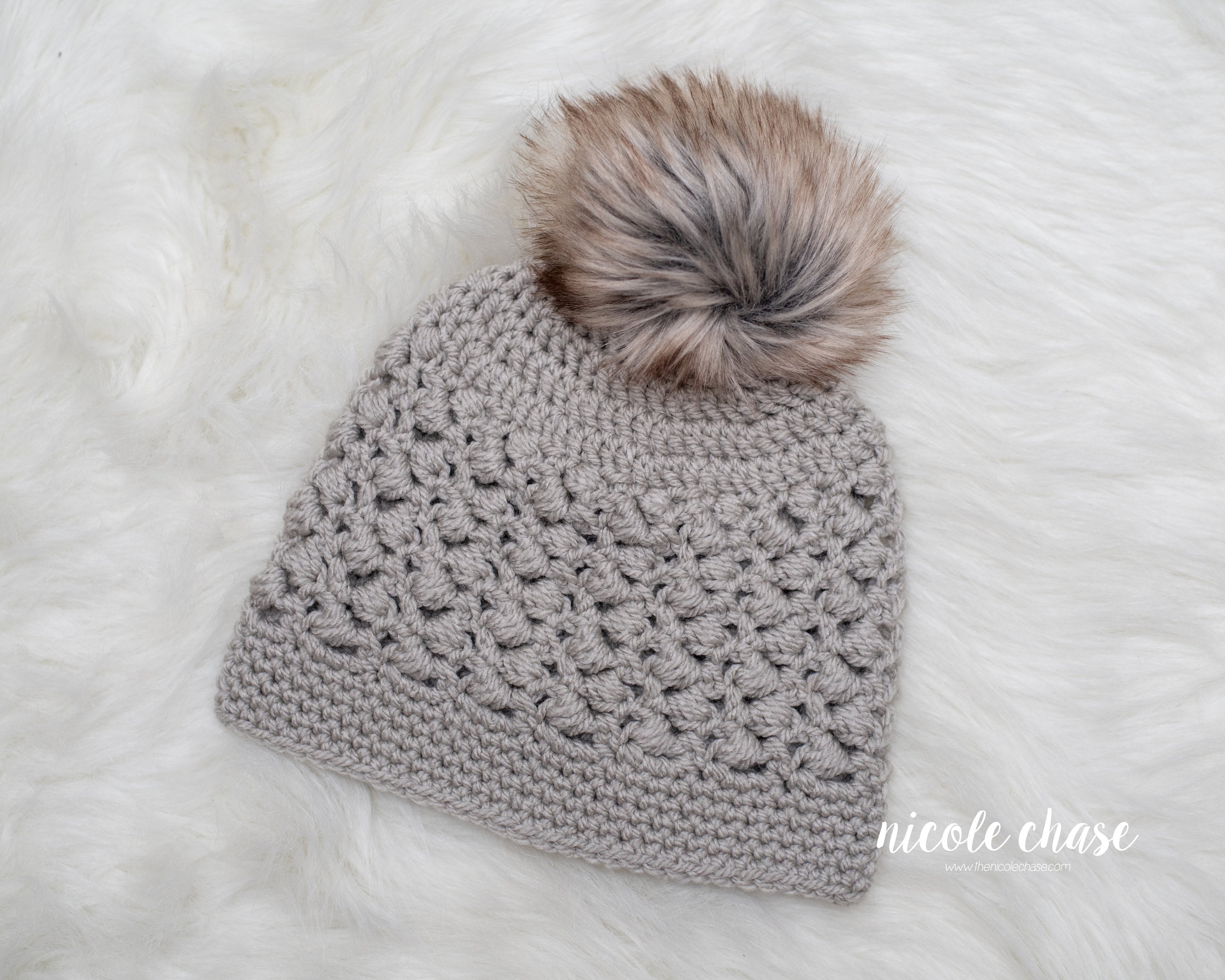 Crochet Pattern PDF Download | Textured Crochet Hat Pattern, Crochet ...