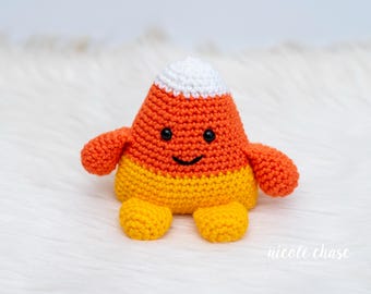 Crochet Pattern PDF Download | Candy Corn Crochet Pattern for Halloween