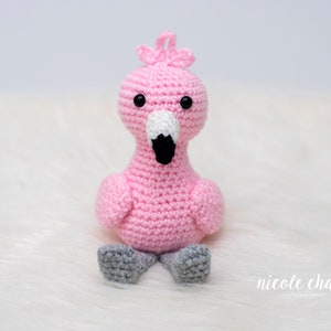 Crochet Pattern PDF Download | Flamingo Crochet Pattern, Amigurumi Flamingo