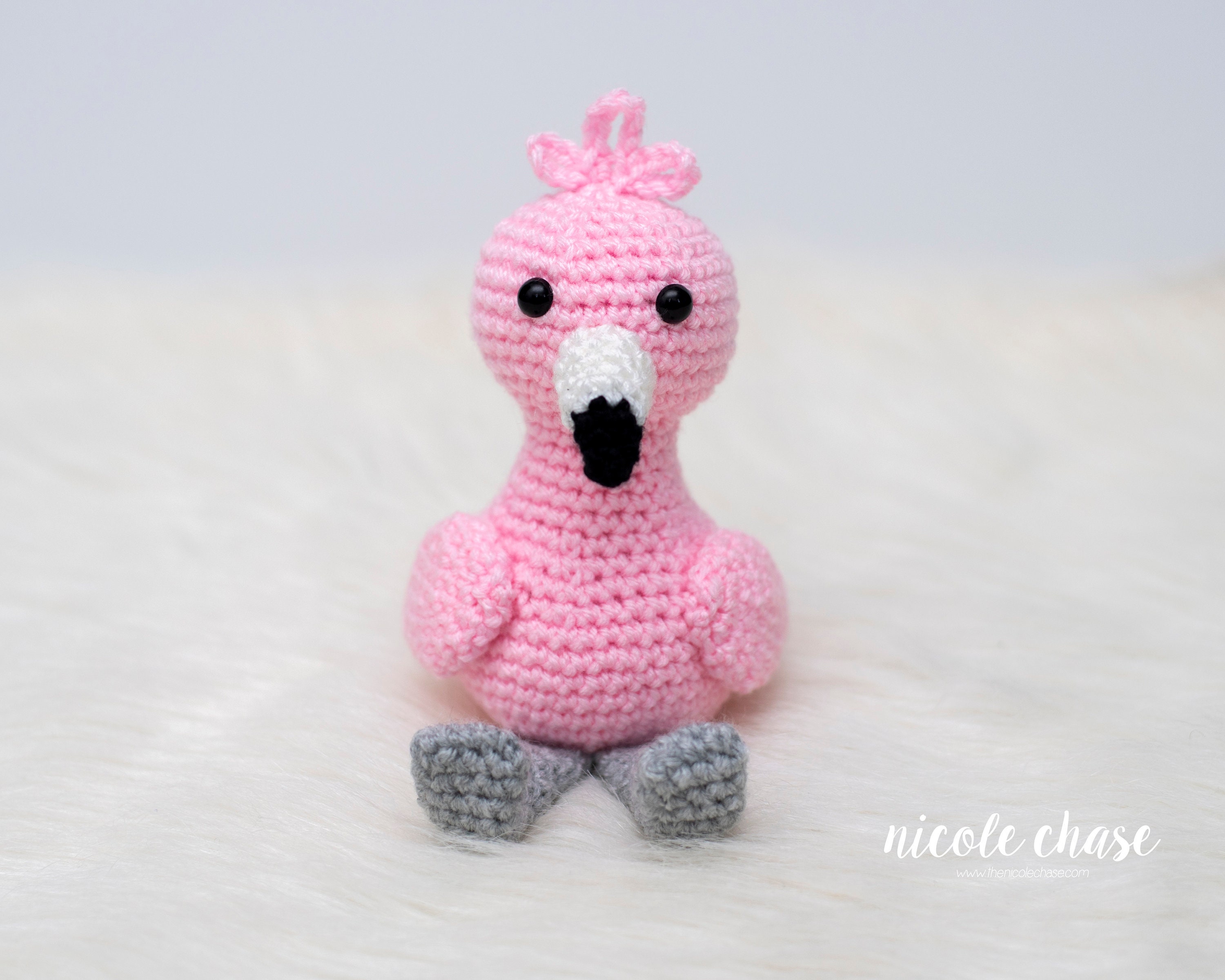 Flora The Flamingo Pattern