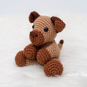 Crochet Pattern PDF Download | Puppy Crochet Pattern, Amigurumi Puppy, Crochet Puppy