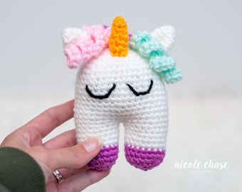 Crochet Pattern PDF Download | Unicorn Crochet Pattern, Unicorn Amigurumi Unicorn Baby Toy