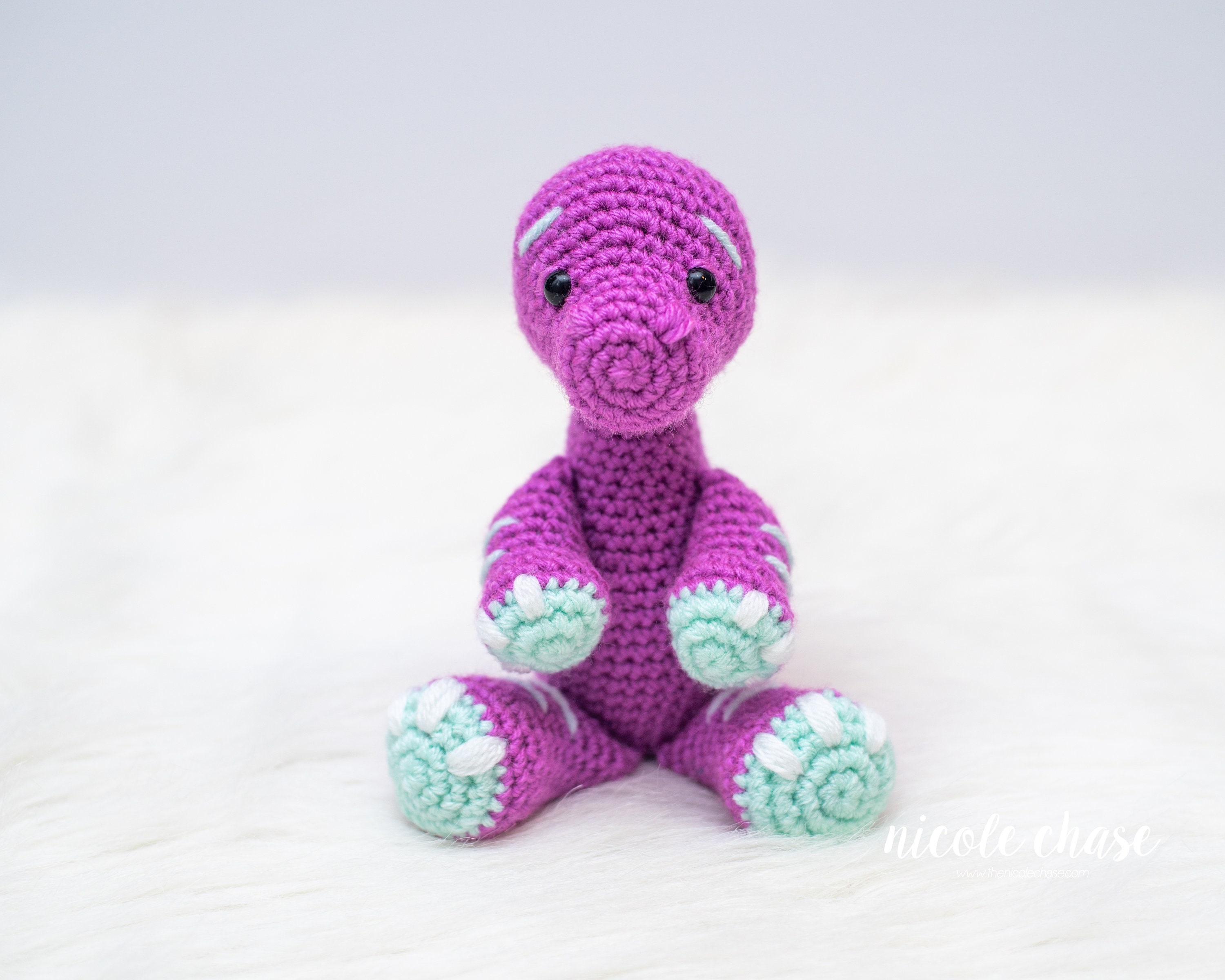 Crochet Pattern PDF Download Small Dinosaur Crochet Pattern Etsy