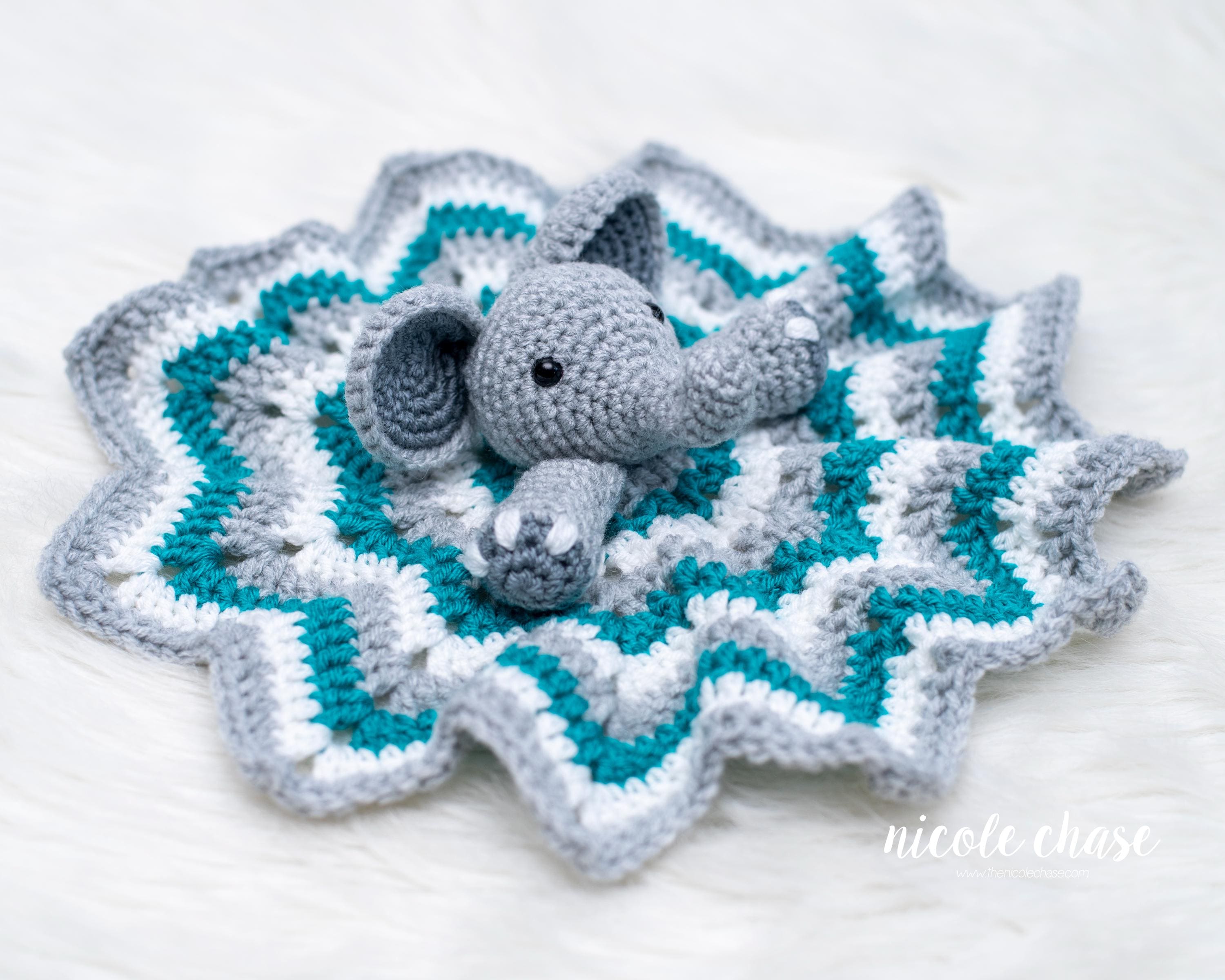 40 Elephant Crochet Patterns for Amigurumi, Plushies, Loveys, and Nursery Decor 32 Download Elephant Lovey Crochet