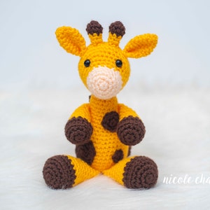 Crochet Pattern PDF Download | Giraffe Crochet Pattern, Amigurumi Giraffe, Crochet Giraffe