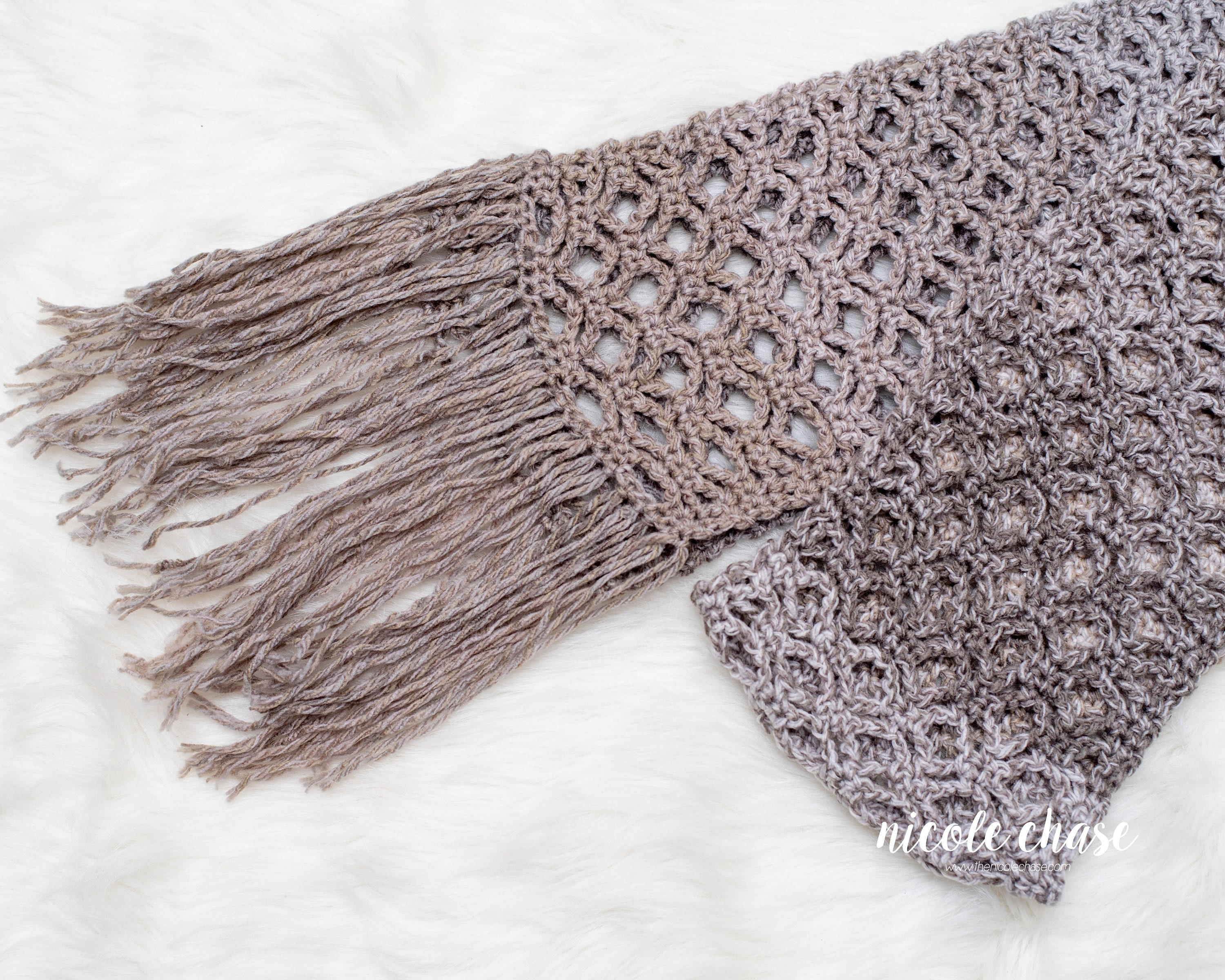 Crochet Pattern PDF Download | Lace Scarf Crochet Pattern, Crochet ...