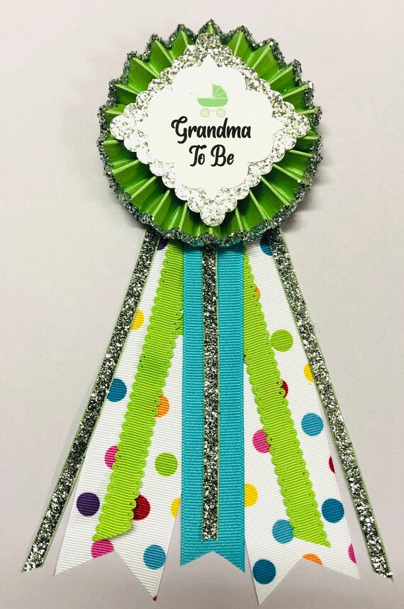 baby shower corsage for mom to be