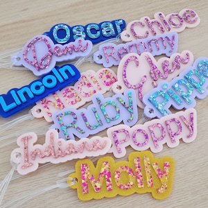2 Layer Acrylic Bag Tag / Keyring
