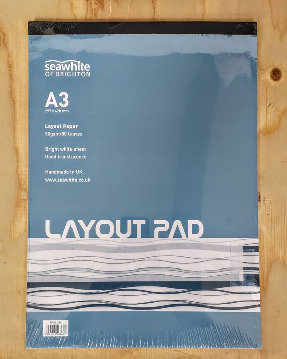 A3 Layout Paper Pad /sketchbook Seawhite of Brighton - Etsy
