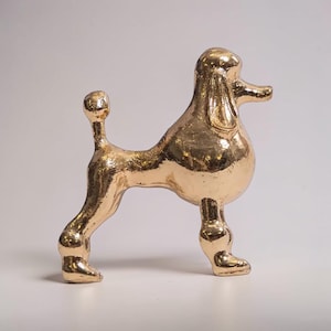 Poodle Draw Handles Set of 6