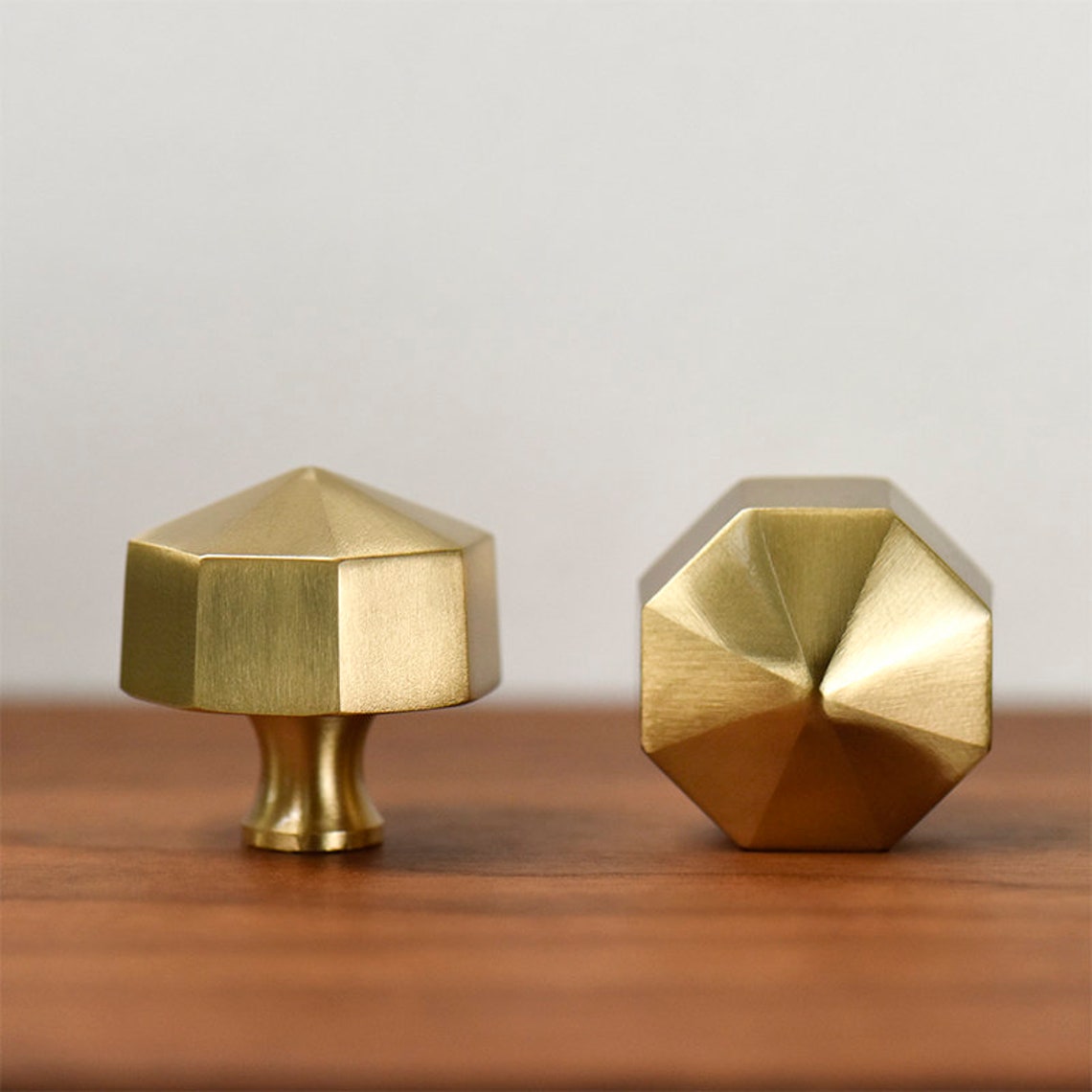 Boutons De Manchette Anson Style Milieu Du Siècle - Or Et Noir à Strass - Occasion