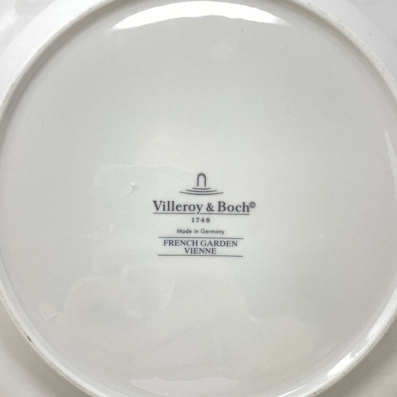 Villeroy & Boch French Garden Orange Vienne Valence 33pc China Etsy