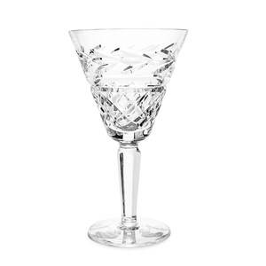Waterford "Glandore" Crystal 7" Water Goblet, Old Gothic Hallmark