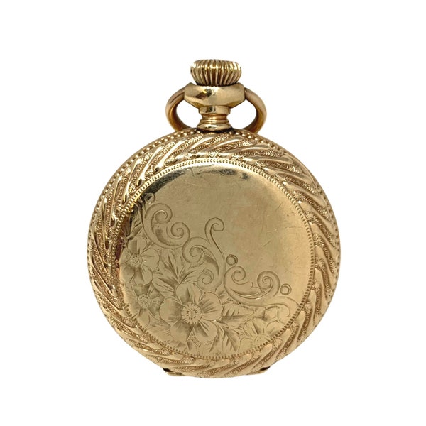 Elgin 1899 Gold Filled Model 1 0s 7j Pocket Watch