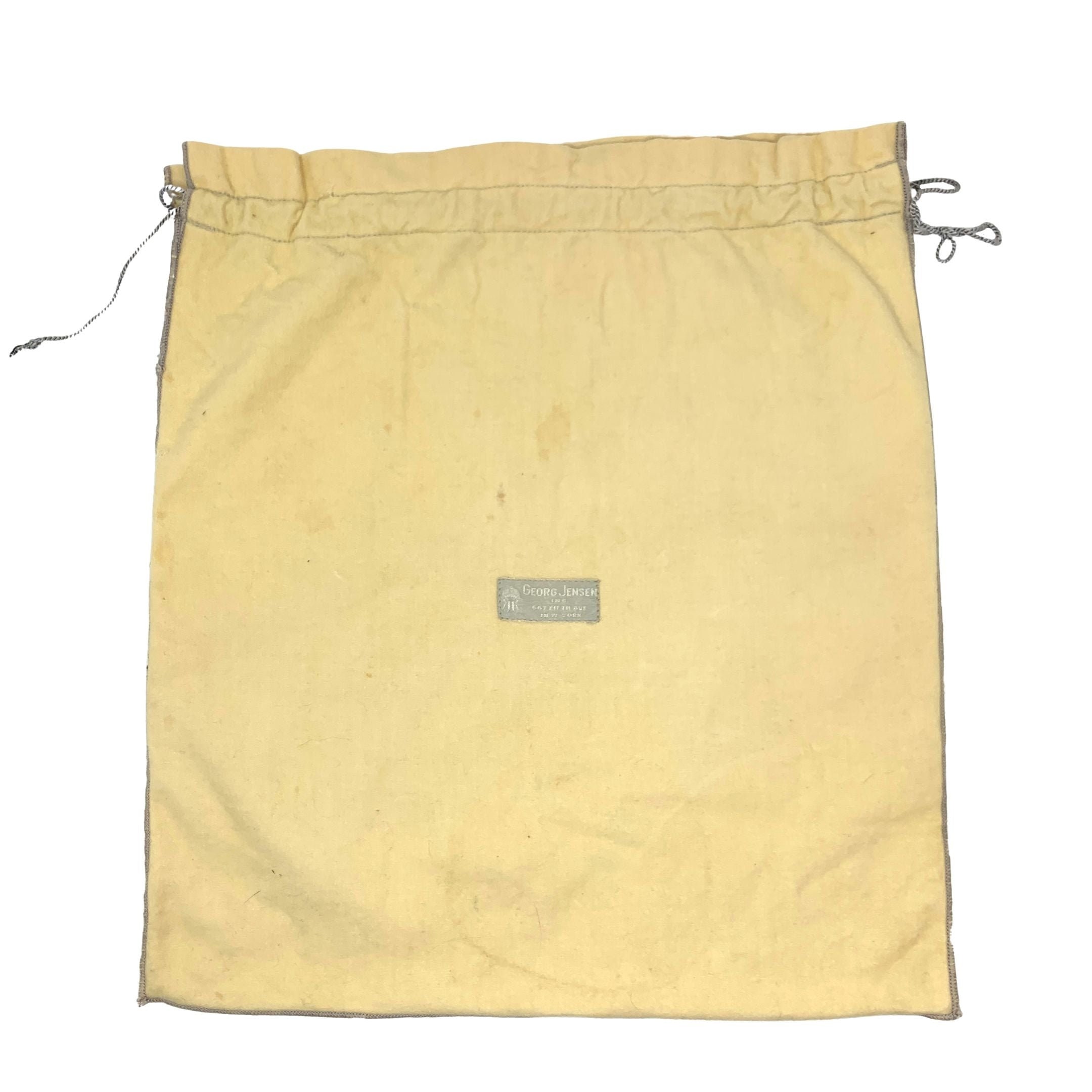 Georg Jensen PREMIUM Silver Anti Tarnish Cloth Roll Bag Pouch 6 1/2 x 10  3/4