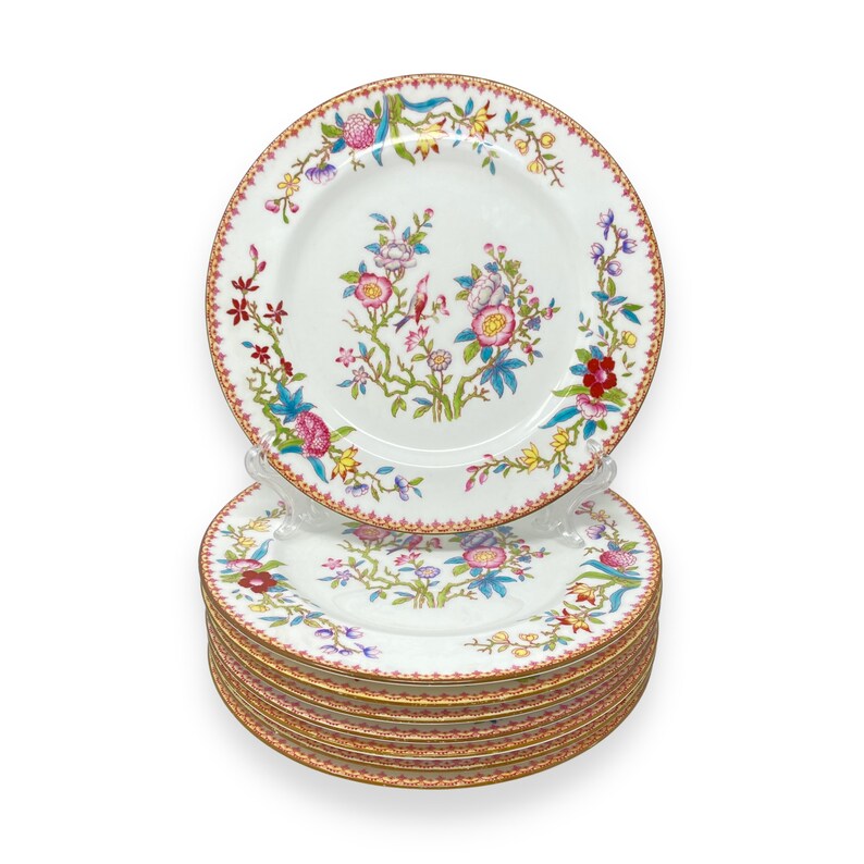 Royal Doulton ito E2929 Luncheon Plates 8 Etsy