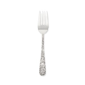 S. Kirk & Son "Repoussé" Sterling Silver Individual Salad Fork