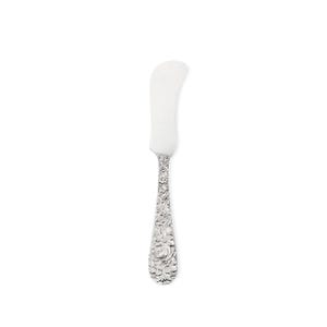 S. Kirk & Son Inc. "Repoussé" Sterling Silver Flat Butter Spreader