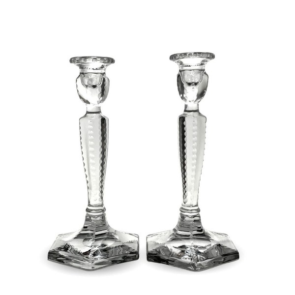 Crystal Candlesticks Etsy
