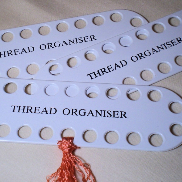 SALE Embroidery Thread Organiser Bar. Embroidery Floss, Cross Stitch, Tapestry