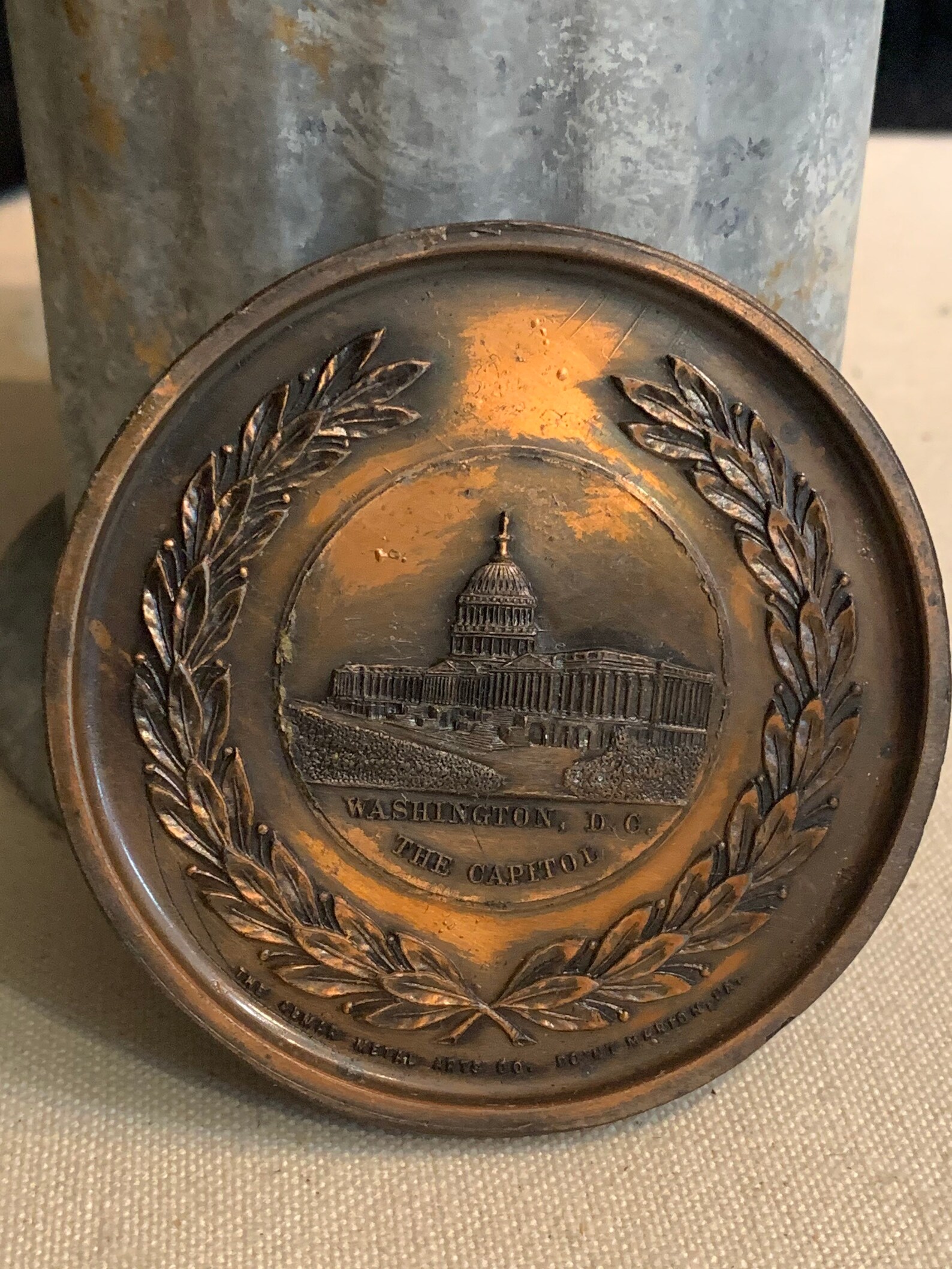 Vintage Souvenir of Washington DC Lucky Nickel Buffalo One Etsy