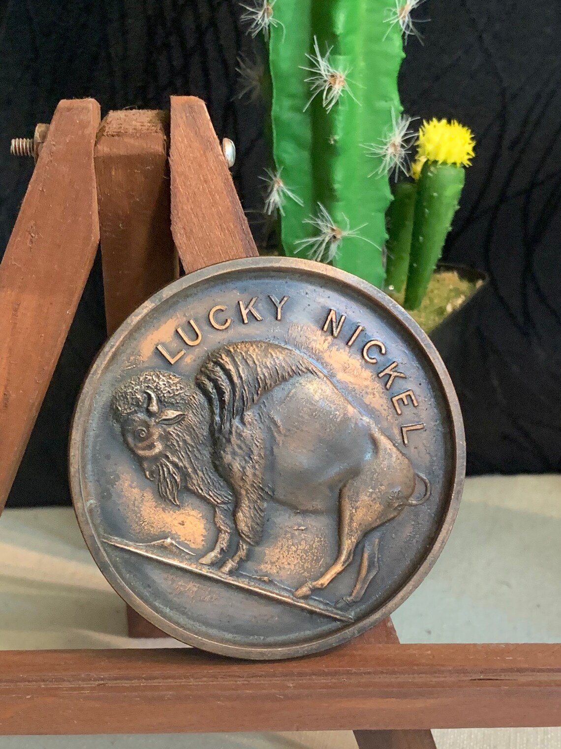 Vintage Souvenir of Washington DC Lucky Nickel Buffalo one Etsy