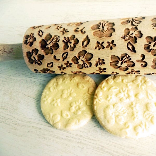 Embossed Rolling Pins Etsy
