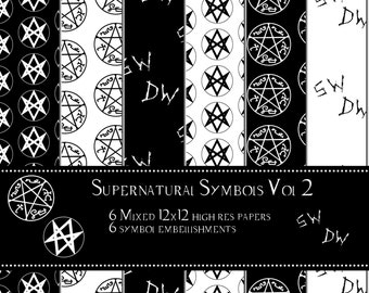 Supernatural Scrapbook Pages Vol. 2
