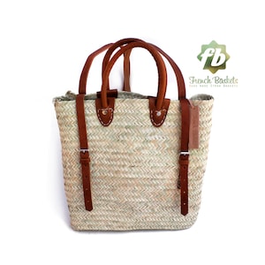 luxury Straw baskets Backpack French Basket Moroccan Basket straw bag french market basket Beach Bag straw bag