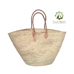 French baskets King Size : French Market Bag, straw market bag, straw bag, woven market tote, Beach Bag, straw basket, woven market tote image 8