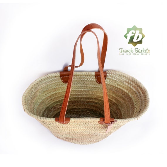 Luxury Straw Bag Handmade French Basket Moroccan Basket French